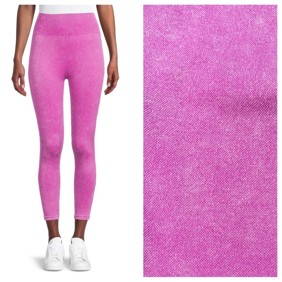 🆕 No Boundaries High Rise Seamless Junior Leggings, Purple - Picture 1 of 7
